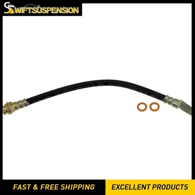 Dorman Front Left Brake Hydraulic Hose for 1984 1985 1986 Chevrolet Corvette - Image 1 of 3