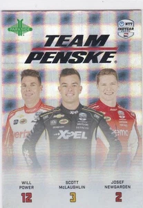 2025 Parkside Indy Car TEAM PREVIEW Penske NEWGARDEN / MCLAUGHLIN LASER VERSION - Bild 1 von 2