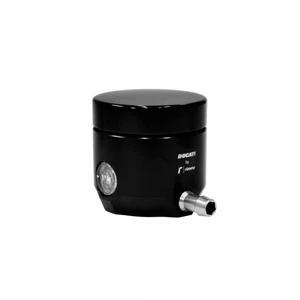 Serbatoio Liquido Freno in Alluminio, Nero, Ducati by Rizoma 96180571AA - Picture 1 of 2