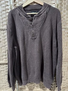 Vintage Guide Series Pullover Herren Größe 2XL groß braun dick 100% Baumwolle Strick - Bild 1 von 7