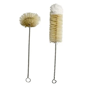 Bottle Brushes Thin Long Handle X Skinny Wire Cleaner Set in Stainless Steel 2 - Picture 1 of 7