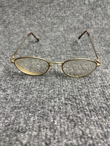 Occhiali da vista vintage Charmant CH8011 oro marrone ovale titanio Giappone SOLO MONTATURE - Foto 1 di 6