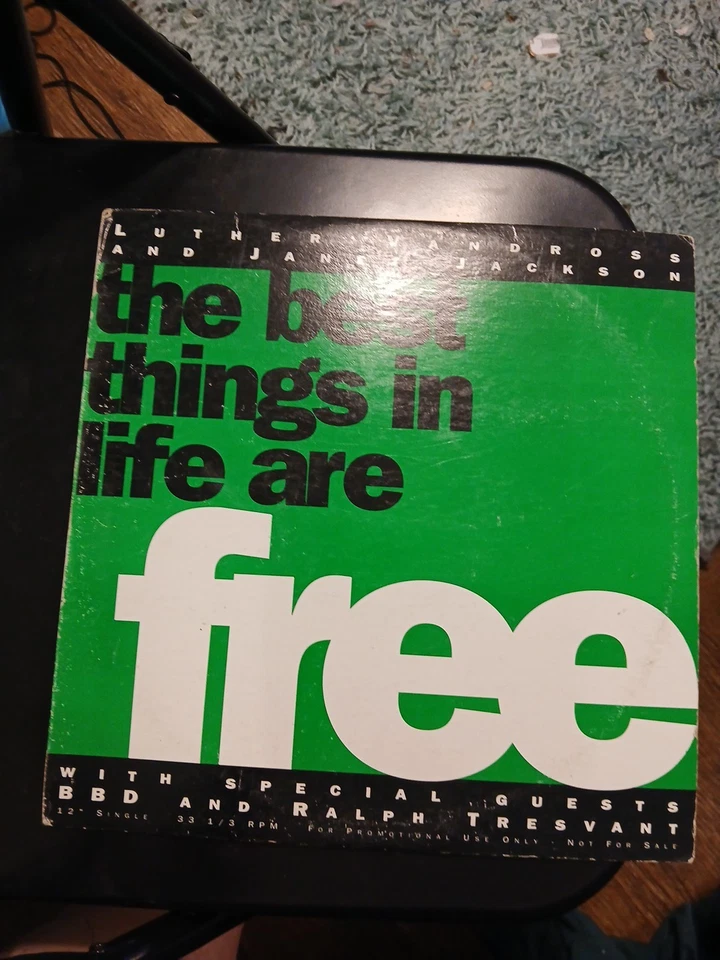 " The Best Things I Life Are Free"  Luther Vandross & Janet Jackson - Image 1 of 1