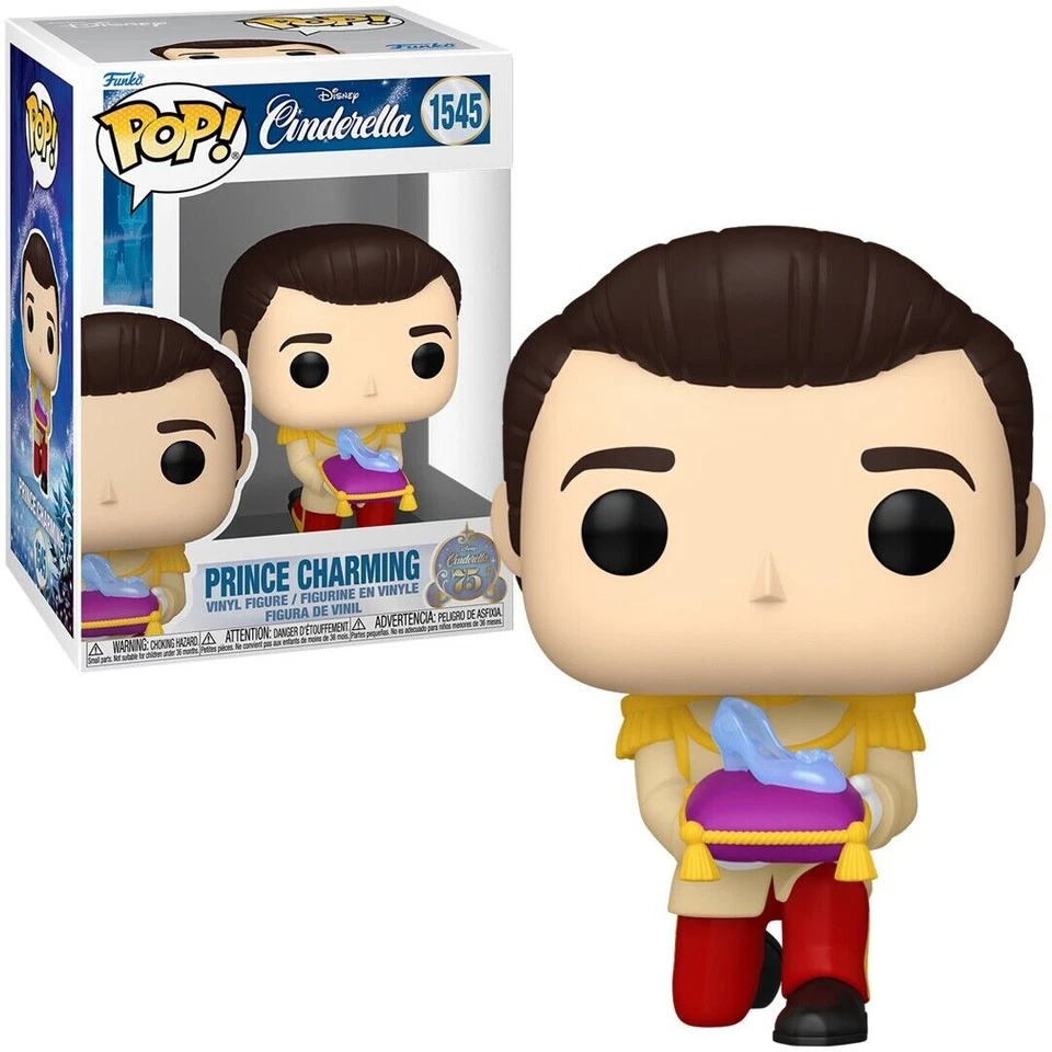 Funko POP! Figura Vinilo Disney Príncipe Encantador Cenicienta 75 #1545 Nueva Foto 1 de 4