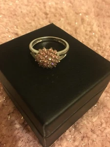 Pink cluster ring - Picture 1 of 7