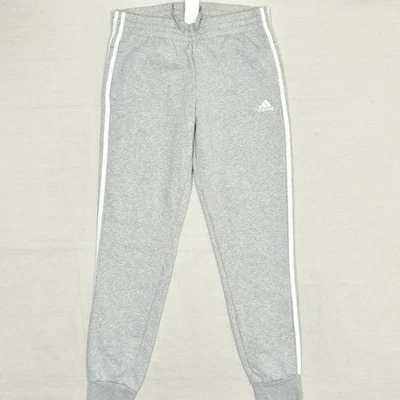 Pantalones de chándal para mujer Adidas lisos para salón mezcla de algodón gris talla M Foto 1 de 4