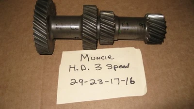 1969-74 MUNCIE M330 3 SPEED CLUSTER GEAR 29 / 23 /17 / 15 Tooth Count  AWT-306-8 - Image 1 of 4