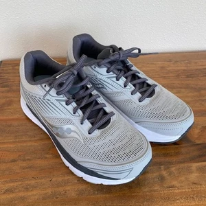 Saucony Echelon 8 Gray White Women's Running Shoes - Size 8.5 - Picture 1 of 8
