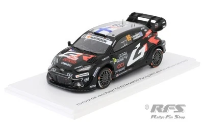 Toyota Yaris WRC Rally 1 Rally Montecarlo 2025 Kalle Rovanperä 1:43 Spark 6890 - Immagine 1 di 3