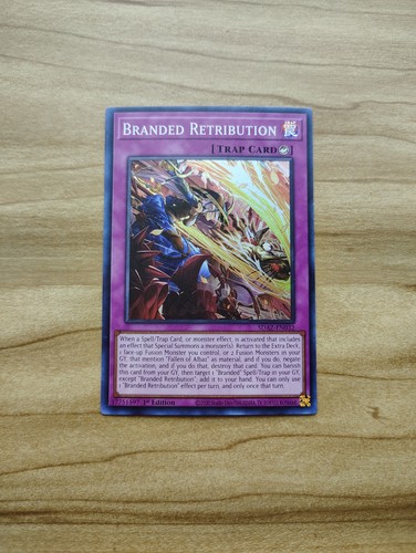 Yu-Gi-Oh! - Branded Retribution 1x - Super Rare / Holo - SDAZ-EN032 | eBay