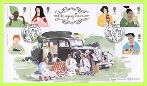 G.B. 2005 Changing Tastes set on Benham First Day Cover, Hartfield - Picture 1 of 1