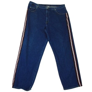 Jeans vintage Guess EE. UU. para hombre 42 holgados Y2K denim a rayas talla 42x32 - Imagen 1 de 11