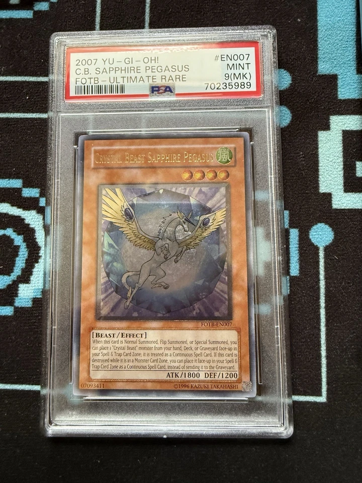 Crystal Beast Sapphire Pegasus (UTR) FOTB-EN007 Force of the Breaker Unlimited - Image 1 of 1