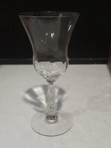 1- CAMBRIDGE Glas #3625 OHNE ÄTZUNG 8" Wein Wasserkelche - Bild 1 von 5
