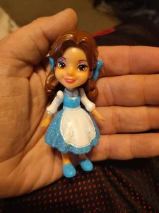 Disney Princess Mini Poseable 3.5" Doll Beauty and the Beast BELLE New - Bild 1 von 3