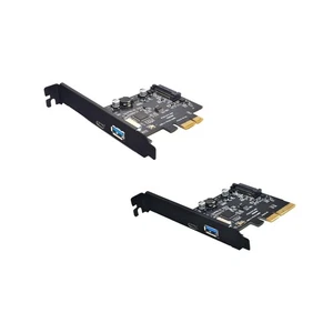 Pci-e to USB 3.1 Gen2 10 Gbps USB A + USB C Expansion Card Replacement - Picture 1 of 11