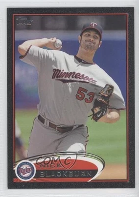 2012 Topps Black /61 Nick Blackburn #316 - Image 1 of 2