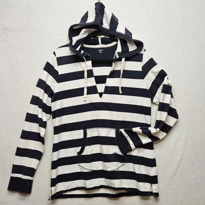 Sudadera con Capucha Gapbody Mujer Grande Pullover a Rayas Manga Larga Bolsillo Canguro Foto 1 de 4