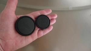 Canon Rangefinder Front Lens Caps TWO a 48mm and a 40mm. - Picture 1 of 1