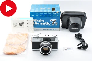 [NEUWERTIG in Box] Minolta Hi-Matic 7s analoge Sucherkamera 45mm f1.8 JAPAN #130 - Bild 1 von 16