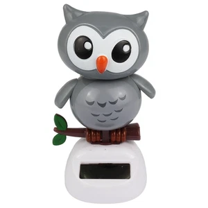 Annuendo Sonnenfigur Eule grau - Bild 1 von 5