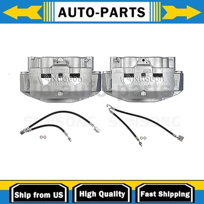 Pinzas de freno de disco delanteras + línea de freno delantera para Nissan NV1500 4,0 L Foto 1 de 4