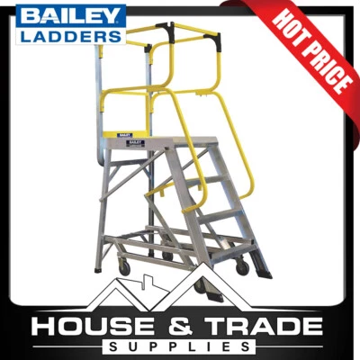 Bailey Ladders Access Platform 5 804 x 1451mm 200kg Fully Welded FS13593 - image 1 of 4