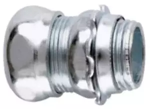 656 Crouse-Hinds Connettore a Compressione EMT Dritto Non Isolante 2-1/2" Acciaio Z - Foto 1 di 3