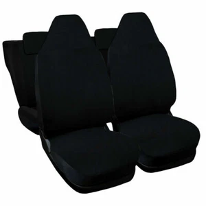 COPRISEDILI AUTO COMPATIBILI CON 107 POSTERIORE INTERO FODERE NERO - Imagen 1 de 3