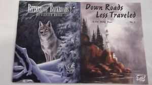2 SUSAN SCHEEWE BOOKS , PAINTING , BITTER ROOT BACKWOODS - Picture 1 of 2