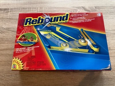 Mattel Rebound Game Classic – Fast Action – No Bumpers – Box Wear – 2 Player - Image 1 of 4