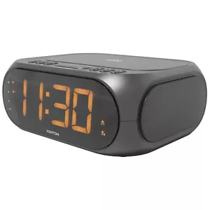 FM Clock Radio Alarm & Wireless charger Bluetooth Stereo HomeHub Q Compact - Picture 1 of 7