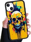 For Iphone 11 12 13 14 15 Pro Max Hard Phone Case Skeleton Warrior Skull