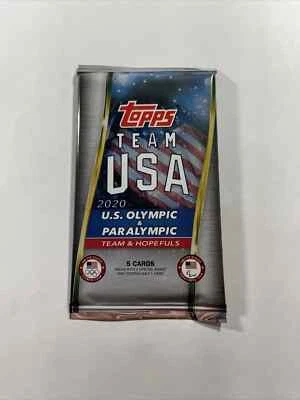 (1)2020年托普斯队美国奥运会和残奥会工厂封装 — 第 1/2 张图片