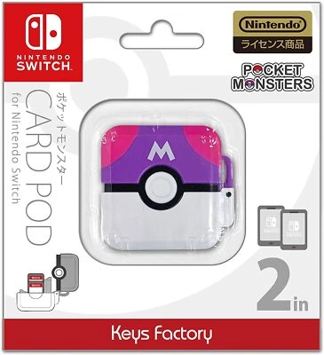 Pokemon Card Pod para Nintendo Switch Master Ball JP Foto 1 de 4
