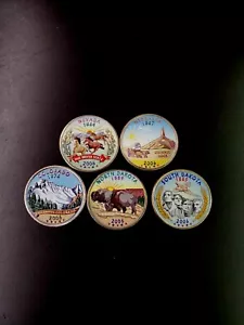 2006 Complete Set Of Colorized State Quarters - Picture 1 of 1