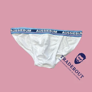 AussieBum Men White icy pop Bikini String Bikini underwear Size M L - Picture 1 of 3