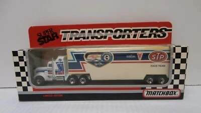 Matchbox Super Star Transporter 1991 - STP Race Team - Richard Petty Foto 1 de 3