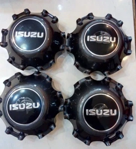 SET 4 Pcs. COVER HUB CAP CENTER WHEEL ISUZU MU-X PICK UP 4WD GENUINE PARTS - Picture 1 of 12