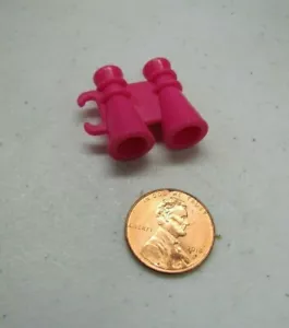 Mattel Barbie Dollhouse HOT PINK BINOCULARS Camping Hiking Outdoor Diorama Part - Picture 1 of 3