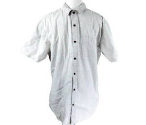 Vissla Men’s XL Shirt Corked Geometric Triangle Print Short Sleeve Button Up EUC - Picture 1 of 5