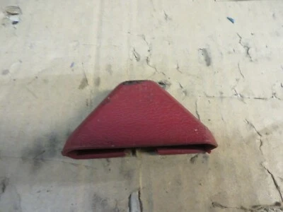 CADILLAC DeVILLE 77 78 79 1977 1978 1979 SEAT BELT BOLT COVER RED - Image 1 of 3
