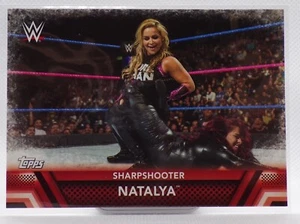 2017 Topps WWE Women's Division Natalya  Finisher Sharpshooter F4 - Picture 1 of 2