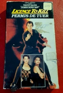 *VHS French Movie James Bond 007 Permis de Tuer - Timothy Dalton - Bild 1 von 3