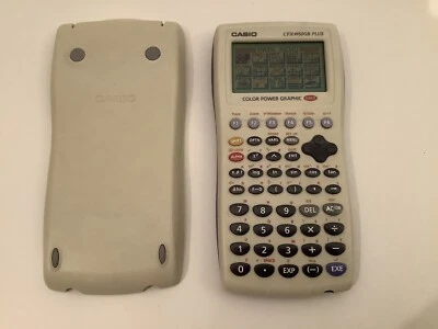 CASIO CFX-9950GB PLUS GRAPHING CALCULATOR WITH COVER - WORKS GREAT - - Image 1 of 4