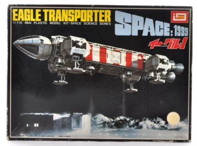 Espace : kit maquette plastique Eagle 1 Transporter Imai 1999 échelle 1/110 d... - Photo 1/4