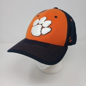 Clemson Tigers Orange Navy Zephyr Size XL Fitted Z Fit Baseball Cap Hat - Picture 1 of 13