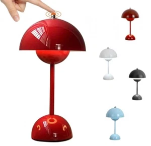 Lampada da Tavolo LED 1.8W Design Fungo Ricaricabile Dimmerabile da Interno IP20 - Foto 1 di 10