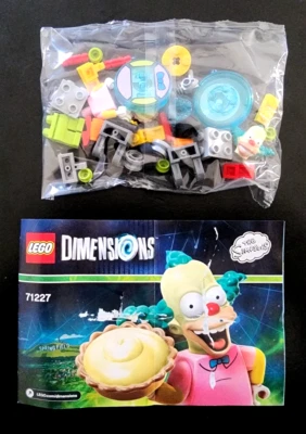 LEGO Dimensions 71227 Krusty Fun Pack New No Box Sealed Bag The Simpsons - Image 1 of 4