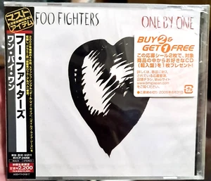 Foo Fighters One By One JAPAN CD + BONUS TRACK + OBI SEALED BVCP 24068 NEW - Picture 1 of 3